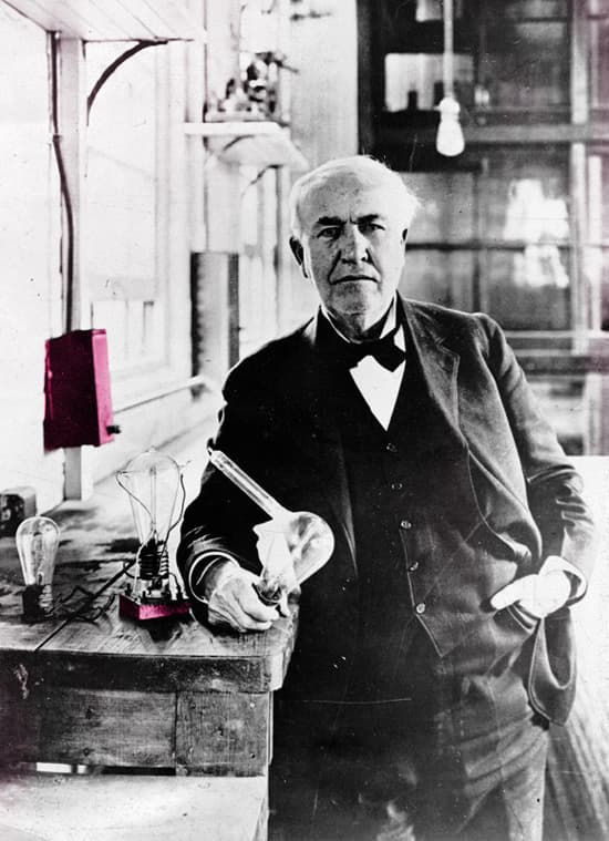 Edison's contributions to electrical science