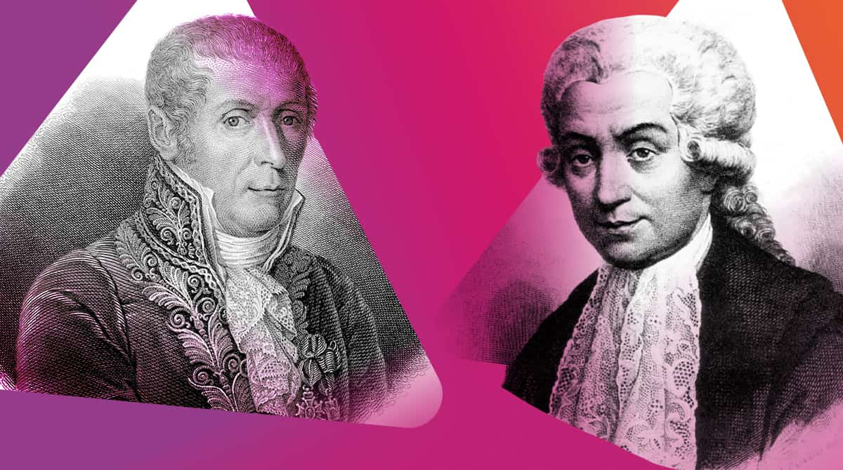 The Relationship Between Luigi Galvani and Volta