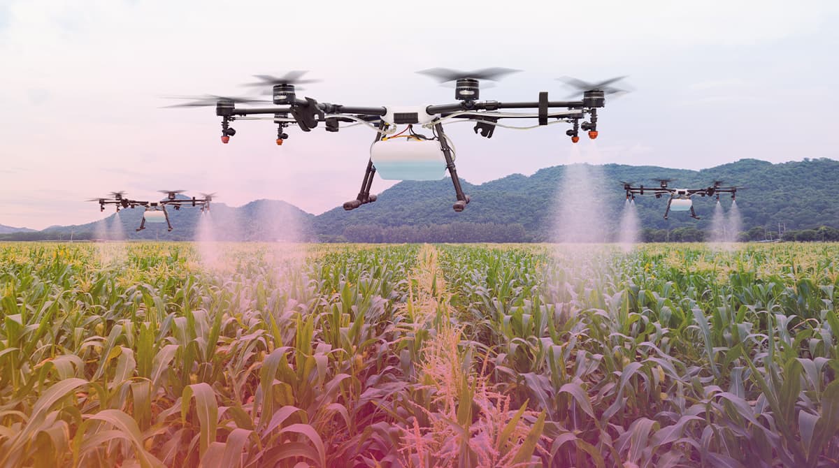 drone tarım sulama yapar