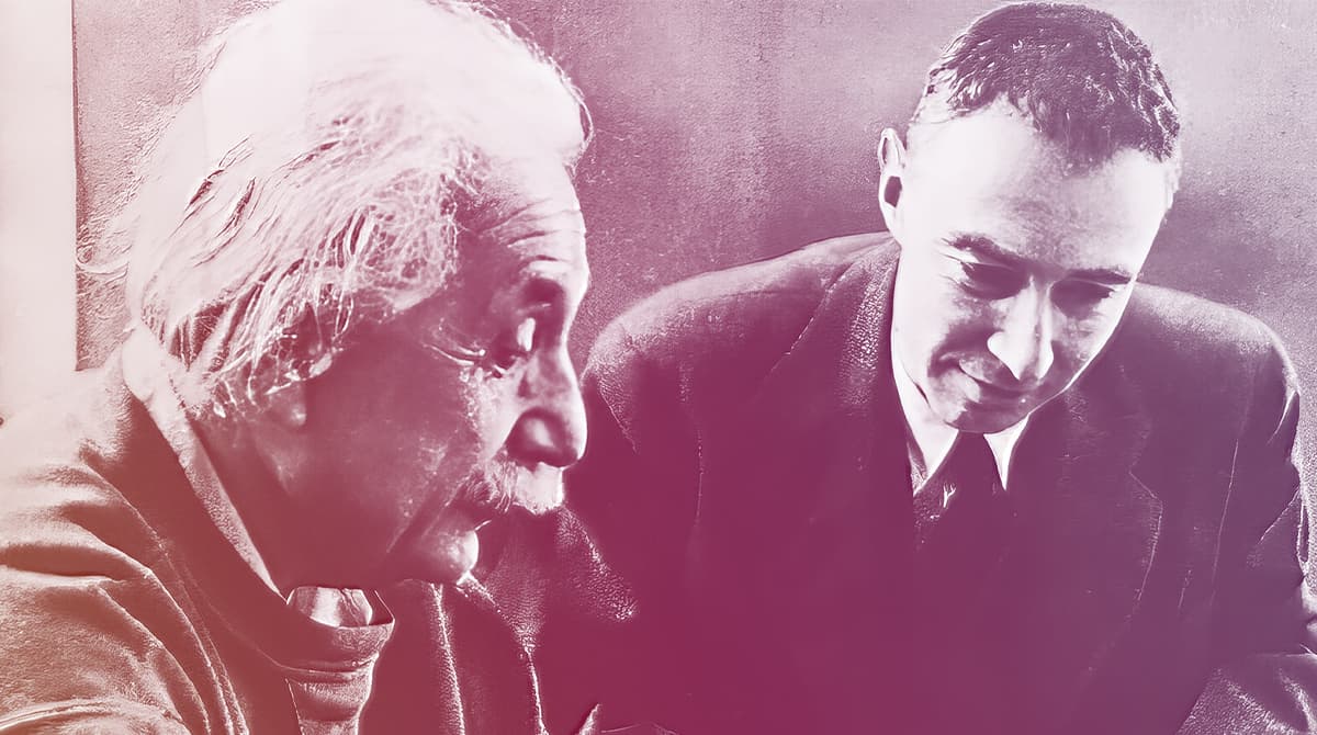 Robert Oppenheimer ve Albert Einstein Arasındaki Dostluk