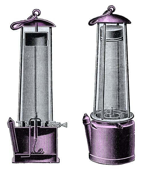 Humphrey Davy produced the first incandescent lamp