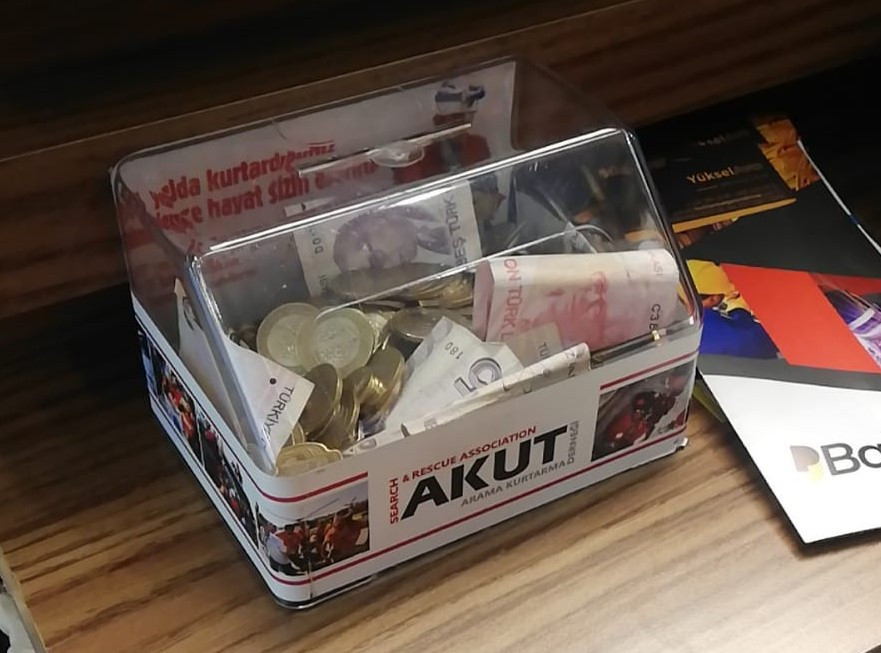  AKUT Donation Box - Aydem Perakende Shares Its Energy with AKUT 