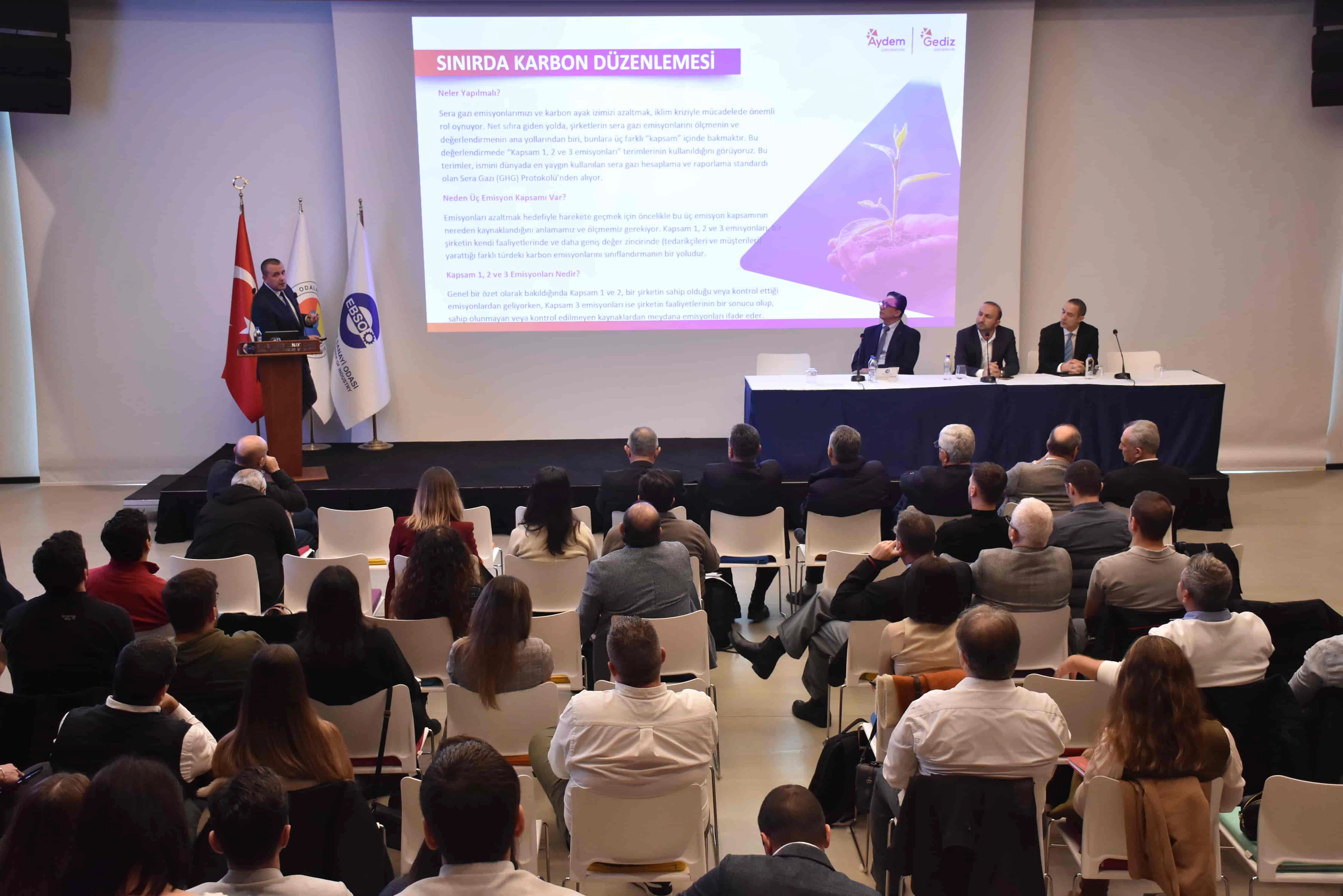  Elektrikte Son Kaynak Tedarik Tarifesi Ege Bölgesi Sanayi Odası'nda Değerlendirildi 