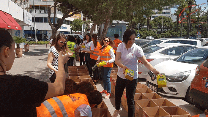  Ramadan aid boxes for the Foundation for Children with Leukemia (LÖSEV) 