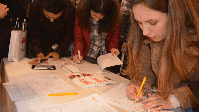  A Meet-up with Students at the Aegean Career Fair 