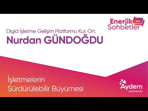 Energetic Chats Welcome Ms. Nurdan Gündoğdu, Co-Founder of Digid Business Growth Platform
